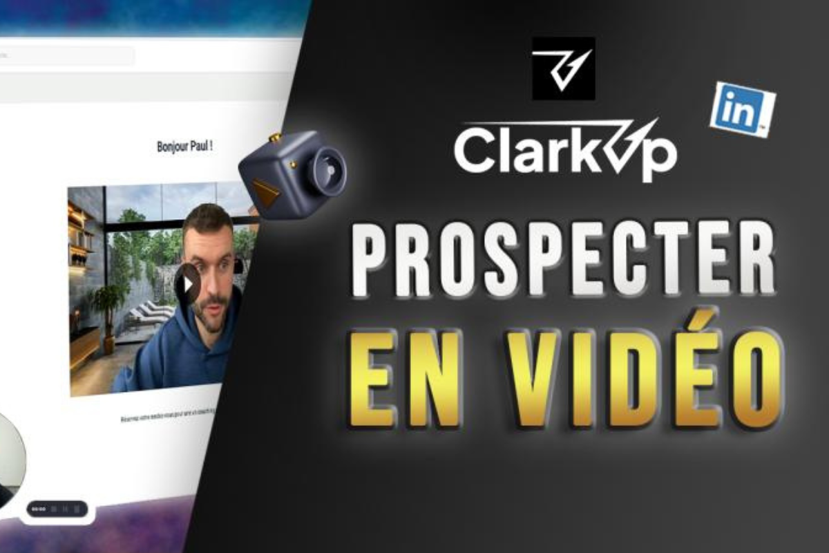 ClarkUp prospection lien video